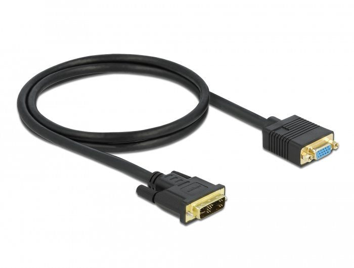 EAN 4043619867523 - DeLOCK 86752 adaptador de cable de vídeo VGA (D-Sub) Negro imagen 1