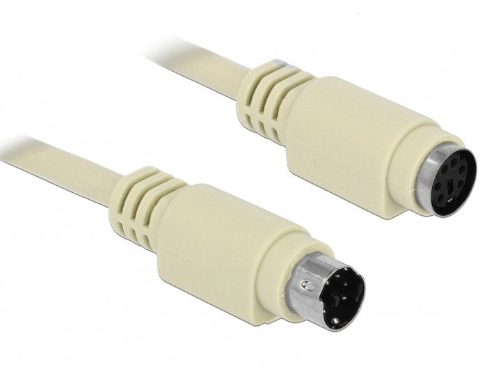 EAN 4043619858057 - DeLOCK 85805 cable ps/2 1,8 m 6-p Mini-DIN Beige imagen 1