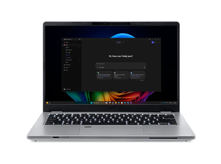 EAN 4711721145371 - Acer TMP214-77 CU7-356H 16GB 512GB 14" W11PR imagen 1