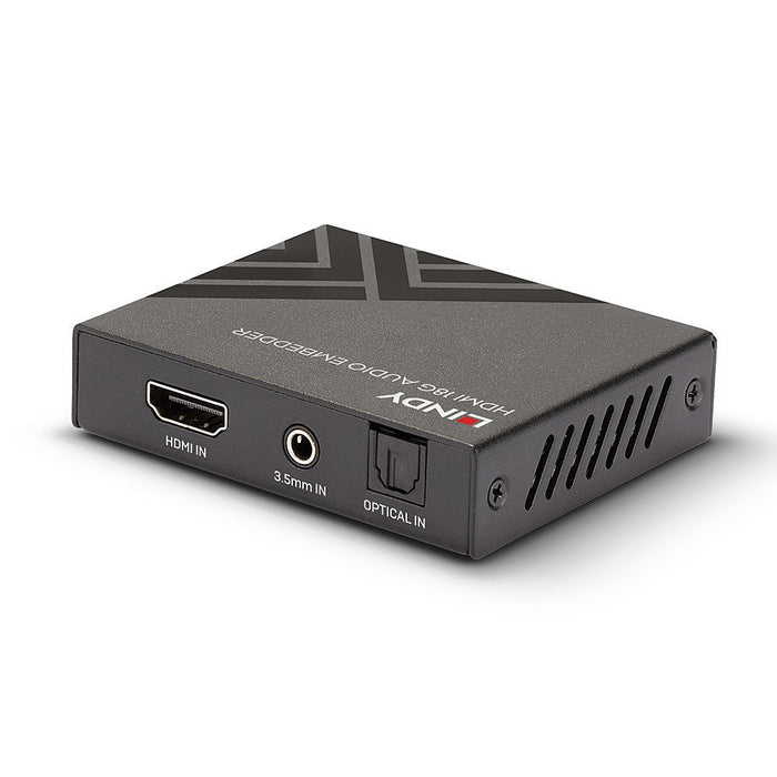 EAN 4002888382038 - Lindy 38203 convertidor de audio Negro imagen 2