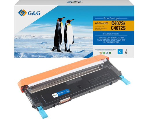 EAN 6941881267158 - G&G 14452 cartucho de tóner 1 pieza(s) Compatible Cian imagen 1