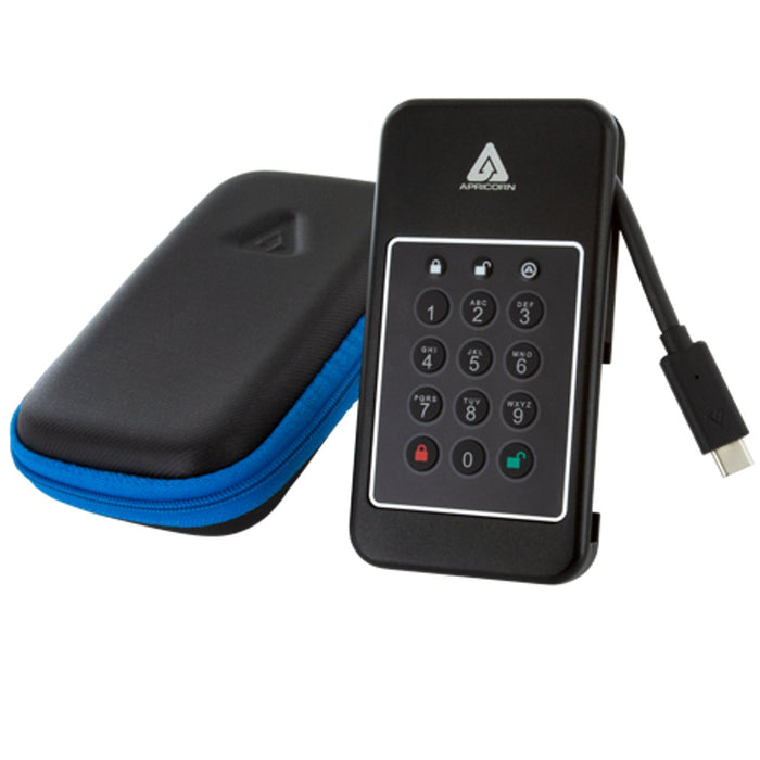 EAN 0708326915168 - Apricorn Aegis NVX 2 TB USB Tipo C 3.2 Gen 1 (3.1 Gen 1) Negro imagen 3