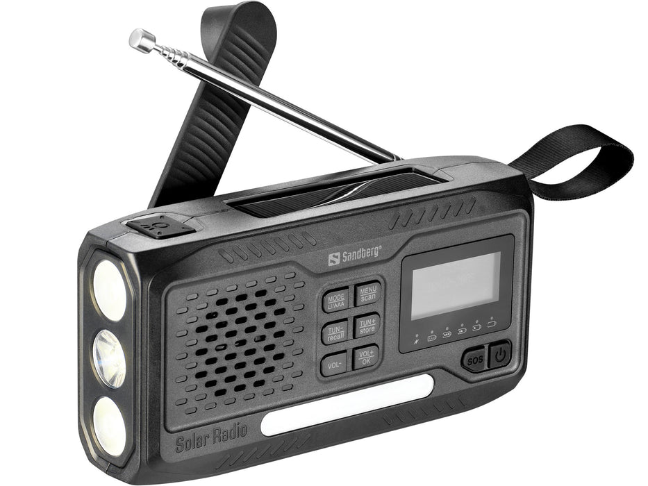 EAN 5705730421174 - Sandberg 421-17 radio Analógico y digital Negro imagen 1