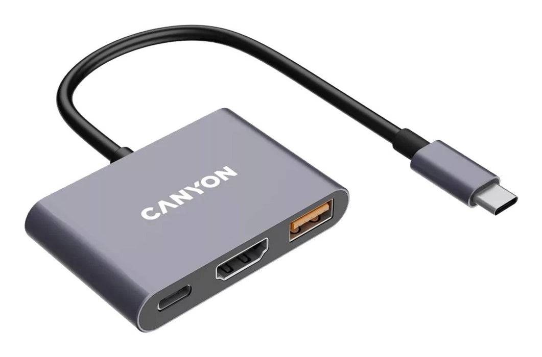 EAN 5291485016784 - Canyon DS-4 USB Tipo C 10000 Mbit/s Gris imagen 4