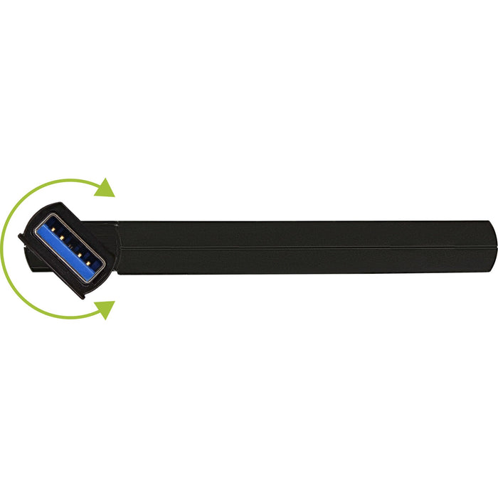 EAN 4043718271061 - InLine 35391 hub de interfaz USB 3.2 Gen 1 (3.1 Gen 1) Type-A 5000 Mbit/s Negro imagen 3