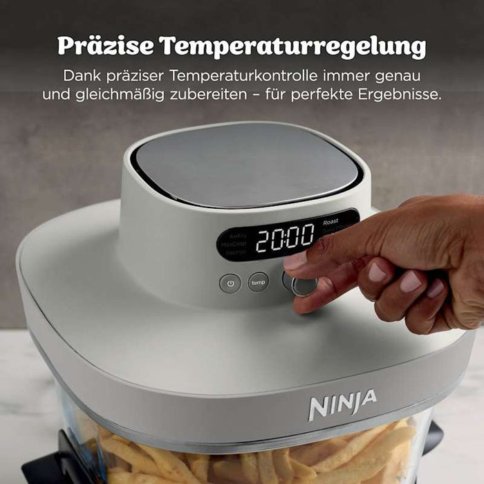 EAN 622356384919 - Ninja Crispi Pro 7-in-1 Sencillo Independiente 2050 W Freidora de aire caliente Gris Oscuro imagen 12