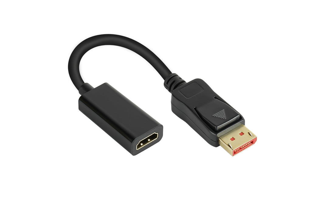 EAN 4014619603343 - Alcasa DP-AD09 adaptador de cable de vídeo 0,2 m DisplayPort HDMI Negro imagen 1