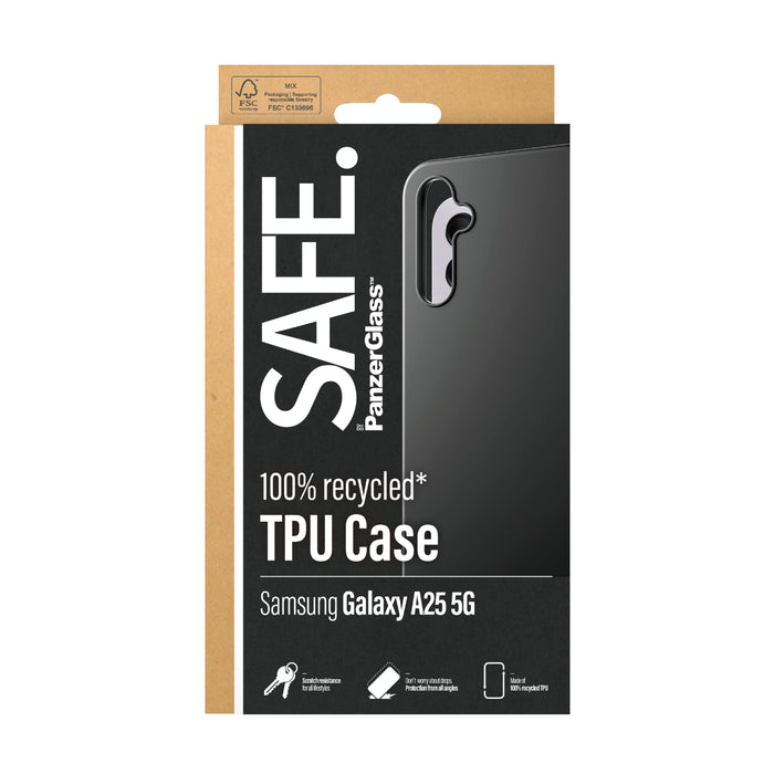 EAN 5711724956850 - PanzerGlass SAFE. by ® TPU Case Samsung Galaxy A25 5G | Black funda para teléfono móvil Negro imagen 3