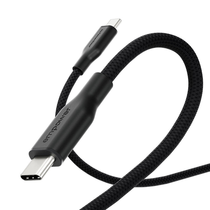 EAN 5715685027635 - PanzerGlass empower by ® Racing 60W USB-C to USB-C Cable | USB 2.0 | 2M | Space Black cable USB Negro imagen 6