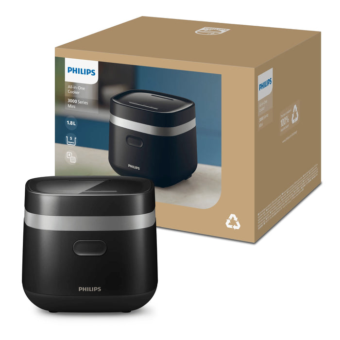 EAN 8720389055324 - Philips 3000 series HD3090/80 olla a presión Negro 436 W imagen 5