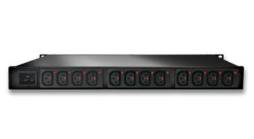 EAN 4250493100732 - Güde 8041-2 unidad de distribución de energía (PDU) 12 salidas AC 1U Negro imagen 2