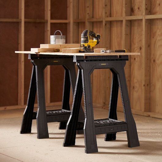 EAN 3253561703553 - Stanley STST1-70355 caballete 2 pieza(s) Plástico Plegable imagen 12