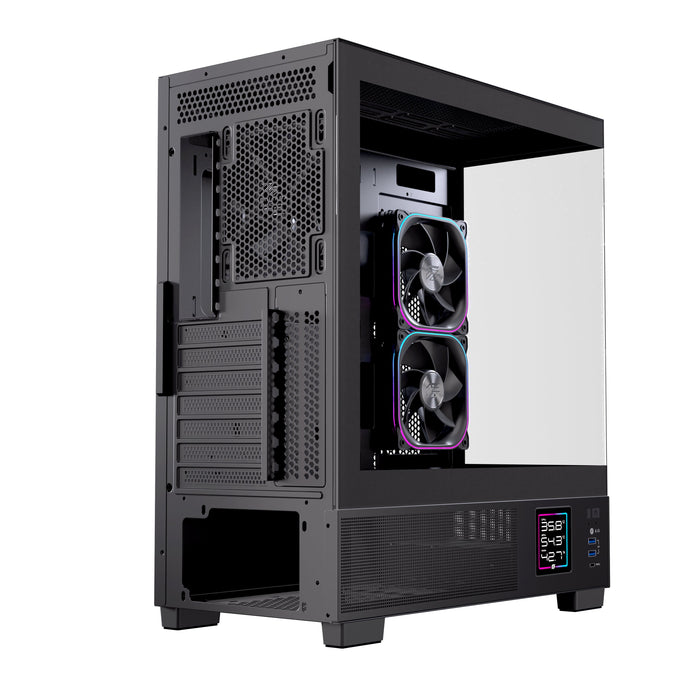 EAN 6977277360066 - Einarex EXCS-PR-51DR-B carcasa de ordenador Midi Tower Negro imagen 13