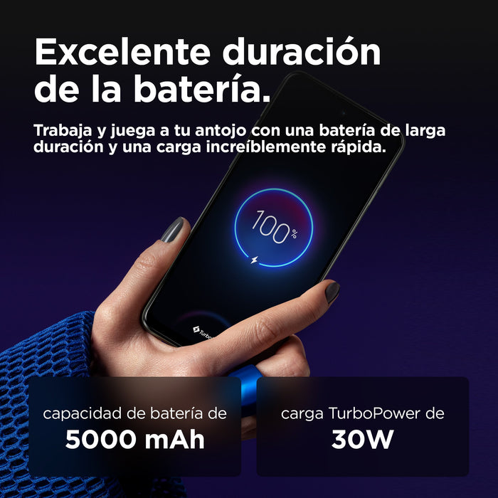 EAN 840023274879 - Motorola moto g55 5G 16,5 cm (6.49") SIM doble Android 14 USB Tipo C 8 GB 256 GB 5000 mAh Púrpura imagen 8