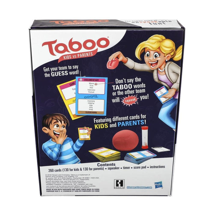 EAN 5010993542598 - Hasbro Taboo Kids vs. Parents imagen 3