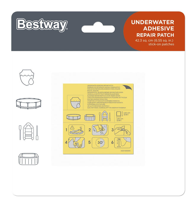 EAN 6941607307564 - Bestway 62091 kit de reparación hinchable imagen 5
