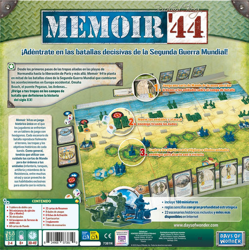 EAN 0824968073810 - Asmodee Memoir 44 30 min Juego de mesa Guerra imagen 2