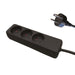 EAN 5714590001259 - Garbot 24155129-2 base múltiple 2 m 3 salidas AC Interior Negro imagen 1