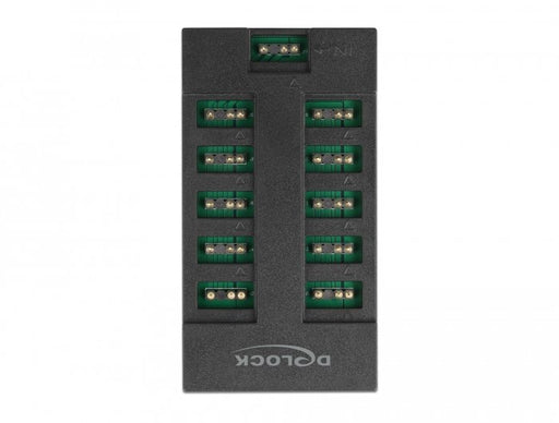 EAN 4043619641284 - DeLOCK 64128 hub de interfaz Negro imagen 2