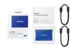 EAN 8806090312434 - Samsung Portable SSD T7 500 GB USB Tipo C 3.2 Gen 2 (3.1 Gen 2) Azul imagen 12