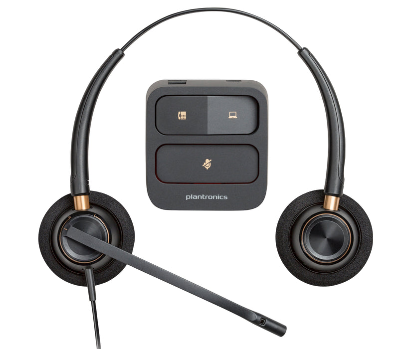 EAN 5033588042815 - HP Poly EncorePro 520 Binaural Headset +Quick Disconnect Alámbrico Diadema Llamadas/Música Negro imagen 1