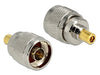 EAN 4043619888696 - DeLOCK 88869 cambiador de género para cable SMB Plata imagen 1