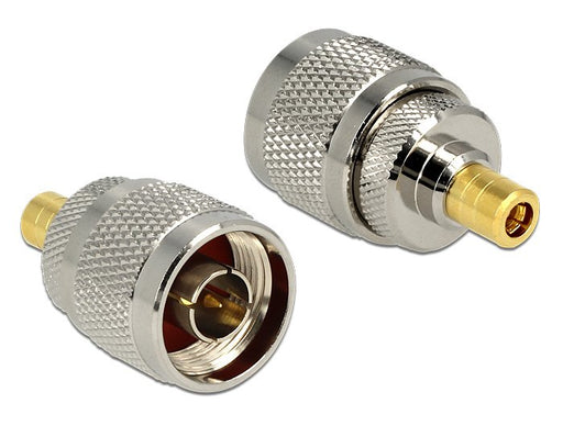 EAN 4043619888696 - DeLOCK 88869 cambiador de género para cable SMB Plata imagen 1