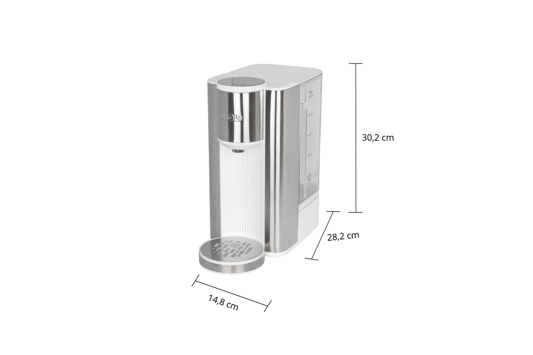 EAN 4011689186103 - Unold Ava tetera eléctrica 2,5 L 2600 W Plata, Blanco imagen 2