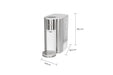 EAN 4011689186103 - Unold Ava tetera eléctrica 2,5 L 2600 W Plata, Blanco imagen 2