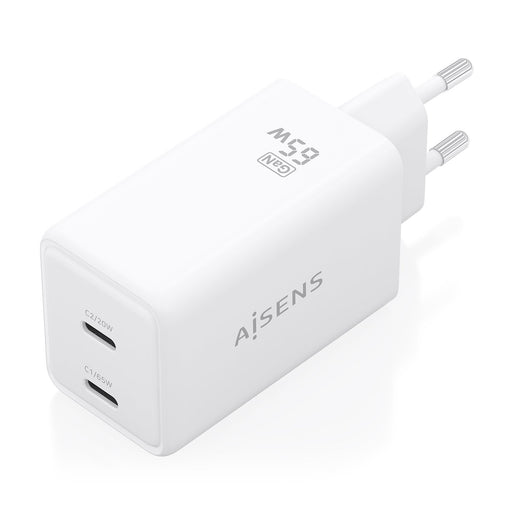 EAN 8435739904312 - AISENS ASCH-65W2P078-W cargador de dispositivo móvil Cámara digital, Teléfono móvil, Portátil, Smartphone imagen 2