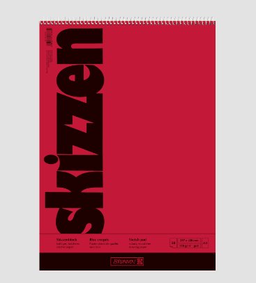 EAN 4003273036680 - Brunnen 1047350 cuaderno y block A3 50 hojas Rojo imagen 1