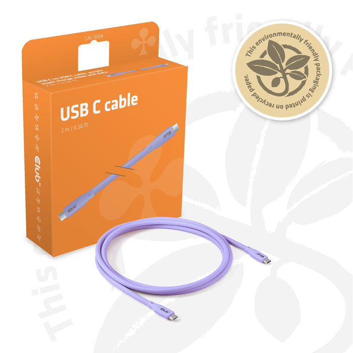 EAN 8719214473235 - CLUB3D CAC-3004 cable USB USB4 Gen 2x2 2 m USB C imagen 7