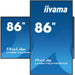 EAN 4948570123490 - iiyama LH8675UHS-B1AG pantalla de señalización Pantalla plana para señalización digital 2,17 m (85.6") LC imagen 5