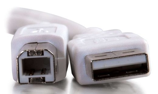 EAN 0757120815624 - C2G 3m USB 2.0 A/B Cable cable USB USB A USB B Blanco imagen 4