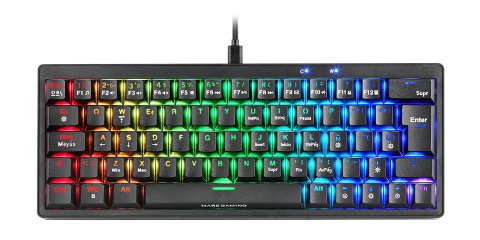 EAN 8435693106135 - Mars Gaming MKMINIPRO teclado Juego USB imagen 1