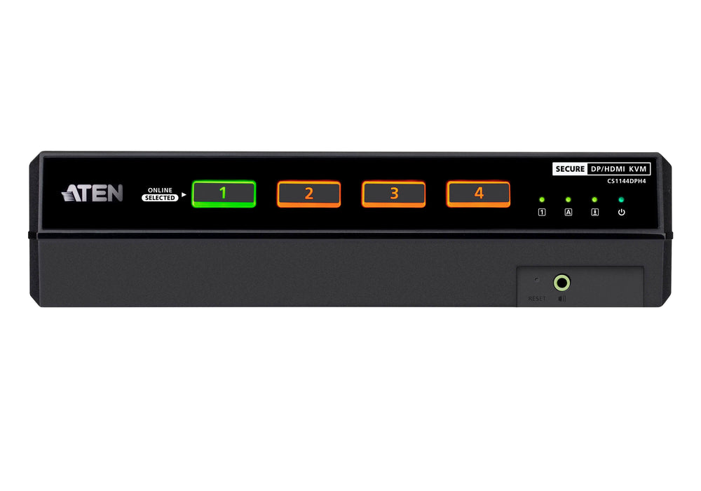 EAN 4710469349805 - ATEN CS1144DPH4-AT-G interruptor KVM Negro imagen 2