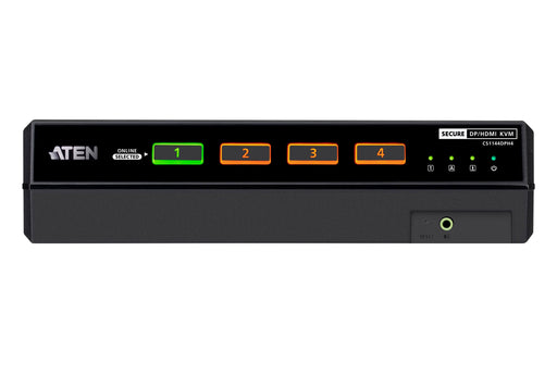 EAN 4710469349805 - ATEN CS1144DPH4-AT-G interruptor KVM Negro imagen 2