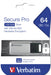 EAN 0023942986669 - Verbatim Secure Pro unidad flash USB USB tipo A 3.2 Gen 1 (3.1 Gen 1) Negro, Gris imagen 3