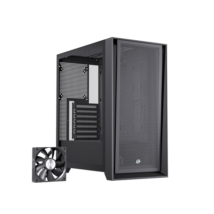 EAN 6977277360103 - Einarex EXCS-PL-600C-B carcasa de ordenador Midi Tower Negro imagen 2