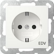 EAN 4010337093190 - GIRA 445803 toma de corriente Schuko Blanco imagen 1