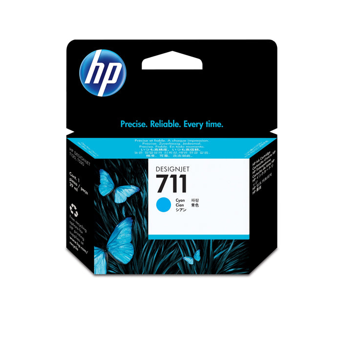 EAN 0886112841133 - HP 711 29-ml Cyan DesignJet Ink Cartridge cartucho de tinta 1 pieza(s) Original Rendimiento estándar imagen 1