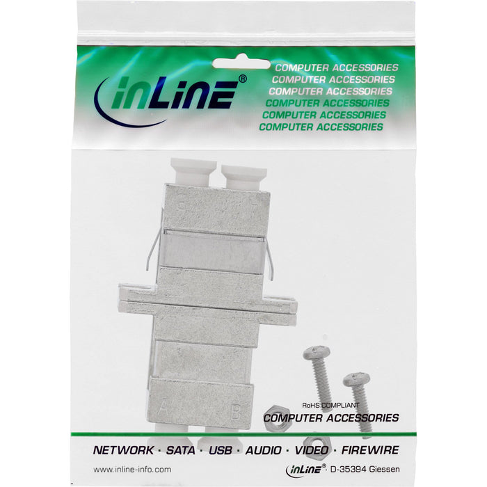 EAN 4043718194698 - InLine 89989E adaptador de fibra óptica LC 1 pieza(s) Plata imagen 2