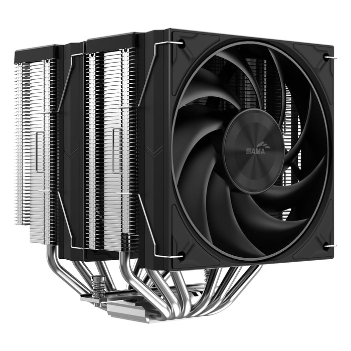 EAN 6930788486113 - SAMA Gears A60E Procesador Refrigerador de aire 12 cm Plata 1 pieza(s) imagen 2