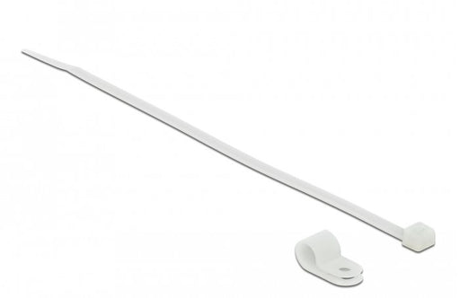 EAN 4043619188635 - DeLOCK 18863 presilla Brida atornillada Nylon Blanco 10 pieza(s) imagen 1