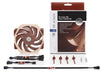 EAN 9010018100563 - Noctua NF-A12X25R PWM Carcasa del ordenador Ventilador 12 cm Beige, Marrón imagen 5