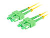 EAN 5901969430967 - Lanberg FO-SASA-SD11-0150-YE Cable de fibra óptica e InfiniBand 15 m SC Amarillo imagen 2