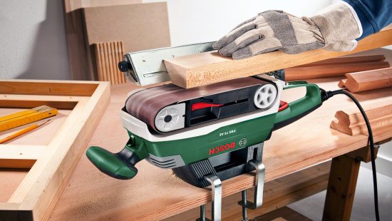 EAN 3165140633192 - Bosch PBS 75 AE Set Lijadora de banda Verde, Gris 750 W imagen 4