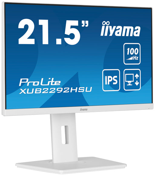 EAN 4948570123322 - iiyama ProLite XUB2292HSU-W6 pantalla para PC 54,6 cm (21.5") 1920 x 1080 Pixeles Full HD LED Blanco imagen 1