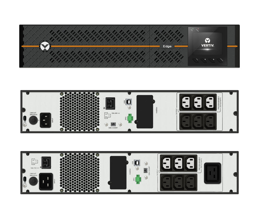 EAN 767041031409 - Vertiv Liebert EDGE-1500IRT2UXL sistema de alimentación ininterrumpida (UPS) Línea interactiva 1,5 kVA 6 s imagen 2