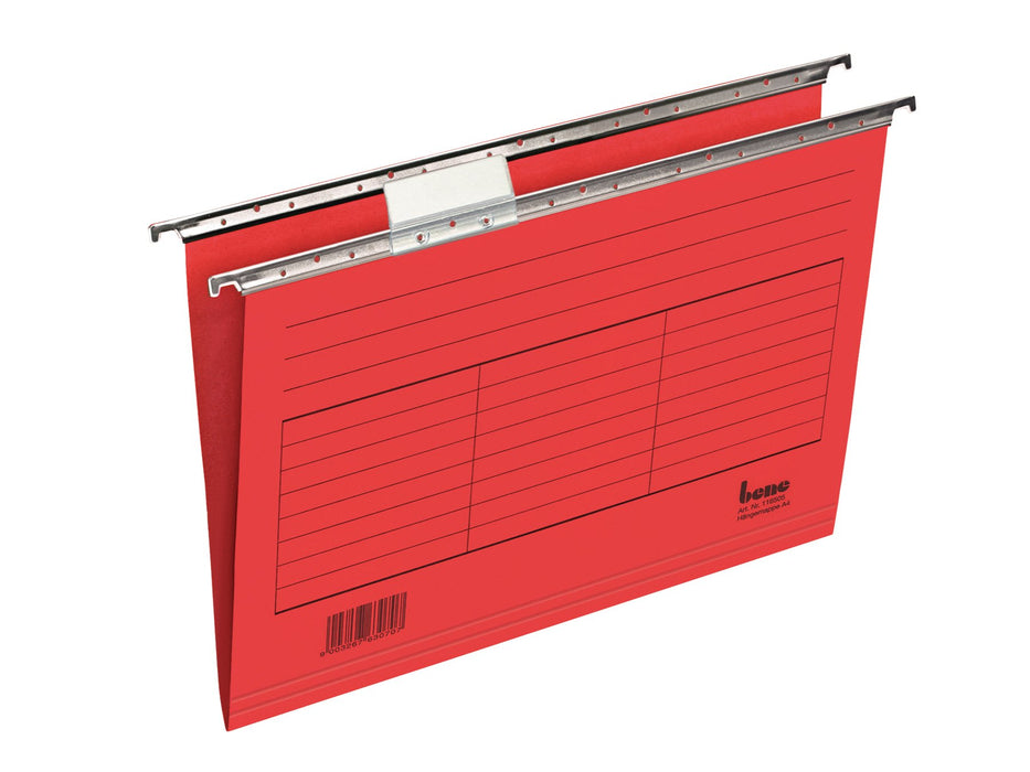 EAN 9003267630707 - Bene 116505RT archivador colgante Cartón A4 Rojo 1 pieza(s) imagen 1
